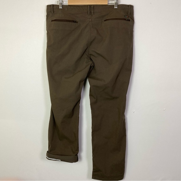 Mountain Hardware Basin Trek Pants Brown 40/50 Lightweight Adjustable Hiking - Picture 9 of 14